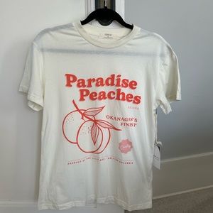 NWT Jackson Rowe - paradise peaches jilly box tee